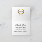 Race Car Danke oder Blank Note (Innenseite)