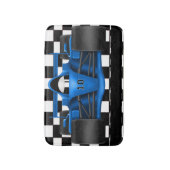 Race Car Drag Rennen Rug Mat Wohngestaltung Badematte (Vorderseite Vertikal)