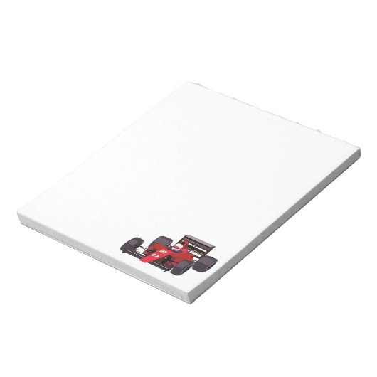 Race Car Editor Notizblock (Rotiert)