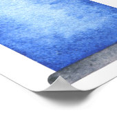 Race Car Erster Geburtstag Meilenstein Geburtstag Poster (Ecke)