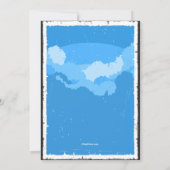 Race Car Geburtstagsparty Einladung (Rückseite)