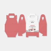 Race Car Girl Geburtstagsparty Geschenkschachtel (Ungefaltet)