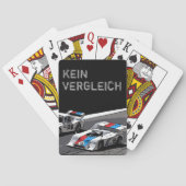 RACE CAR - KEIN VERGLEICH SPIELKARTEN (Rückseite)