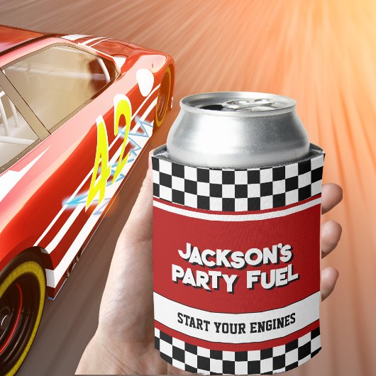 Race Car Kindergeburtstag Party Dosenkühler