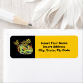 Race Car Label (Insitu)