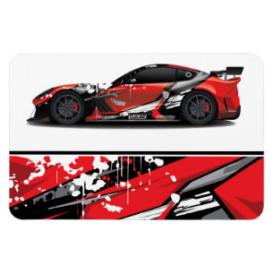 Race Car Magnet