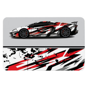 Race Car Magnet