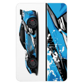 Race Car Magnet (Vertikal)
