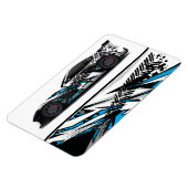 Race Car Magnet (Linke Seite)