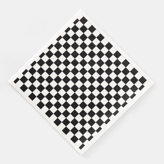 Race Car Paper Napkin Serviette (Ecke)
