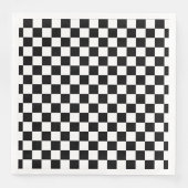 Race Car Paper Napkin Serviette (Vorderseite)