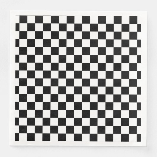 Race Car Paper Napkin Serviette (Vorderseite)