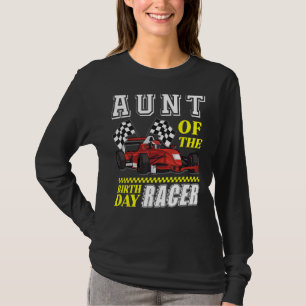 Race Car Party Tante of the Birthday Racing F T-Shirt