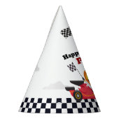 Race Car Racing Birthday Party Party Hat Partyhütchen (Links)