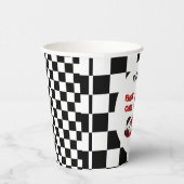 Race Car Racing Kindertheater Pappbecher (Rechts)