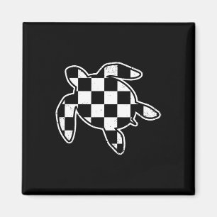 Race Car Retro Game Magnet