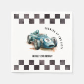 Race Car Serviette (Vorderseite)