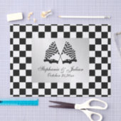 Race Cars Schachbrett Flag Seidenpapier (Handwerk)