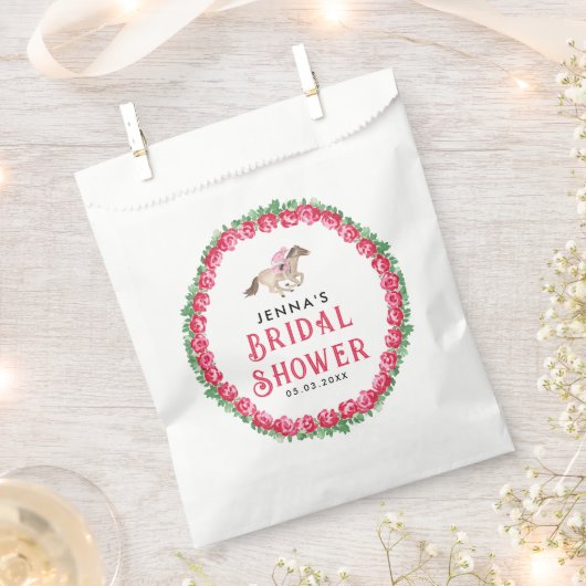 Race Derby Brautparty Geschenktütchen (Ausgeschnitten)