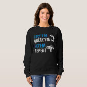 Race Em Break Em Fixed Em Repeat Remote Controlled Sweatshirt (Vorne ganz)