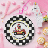 Race Fans Birthday Party Pappteller (Party)