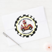 Race Fans Personalisiert Geburtstagsparty Sticker (Umschlag)