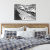 Race-Foto des Hubs-Hubs-Teams Leinwanddruck (Insitu (Schlafzimmer))