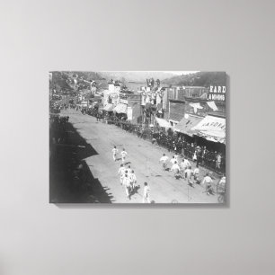 Race-Foto des Hubs-Hubs-Teams Leinwanddruck