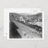 Race-Foto des Hubs-Hubs-Teams Postkarte (Vorne/Hinten)