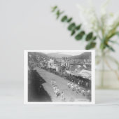 Race-Foto des Hubs-Hubs-Teams Postkarte (Stehend Vorderseite)