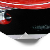 Race Girl Poster (Ecke)