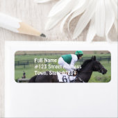 Race Horse Galloping Mailing Labels (Insitu)