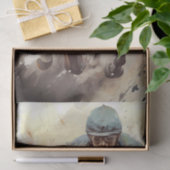 Race Horse Jockey Entschlossenheit Seidenpapier (Geschenk)