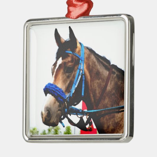 Race Horse Ornament (Links)