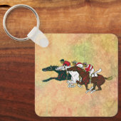 Race Horses Schlüsselanhänger (Vorderseite)