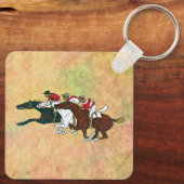 Race Horses Schlüsselanhänger (Rückseite)