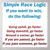 Race Logic Poster (Vorne)