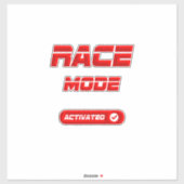 Race mode aufkleber (Blatt)