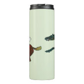 Race Pferdes Thermal Tumbler Thermosbecher (Rückseite)