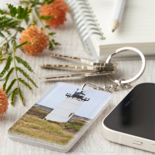 Race Point Lighthouse, Cape Cod, Massachusetts Schlüsselanhänger (Vorderseite rechts)