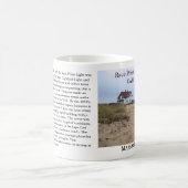 Race Point Lighthouse, Cape Cod, Massachusetts Tas Kaffeetasse (Mittel)