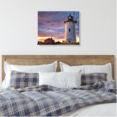 Race Point Lighthouse Leinwanddruck (Insitu (Schlafzimmer))