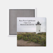 Race Point Lighthouse, Massachusetts Magnet (Vorderseite/Rückseite)
