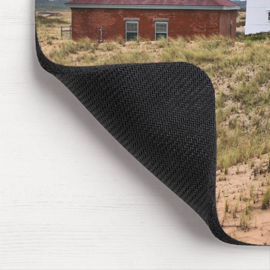 Race Point Lighthouse, Massachusetts Mousepad (Ecke)