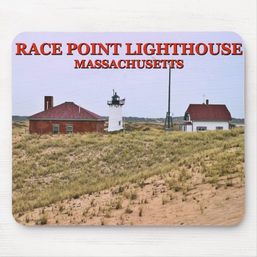 Race Point Lighthouse, Massachusetts Mousepad (Vorne)
