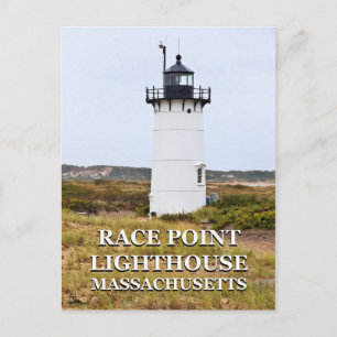 Race Point Lighthouse, Massachusetts Postkarte