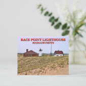 Race Point Lighthouse, Massachusetts Postkarte (Stehend Vorderseite)