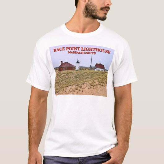 Race Point Lighthouse, Massachusetts T - Shirt (Vorderseite)