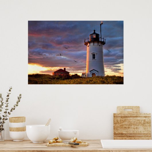 Race Point Lighthouse Poster (Küche)