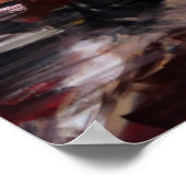 Race Poster laufen (Ecke)